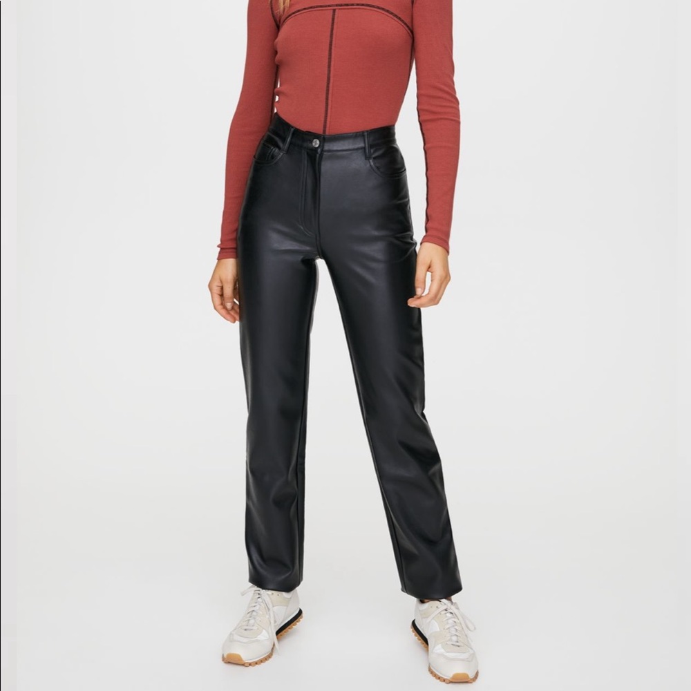 Wilfred Vegan Leather Pants